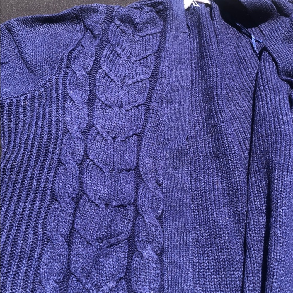 Knit cardigan